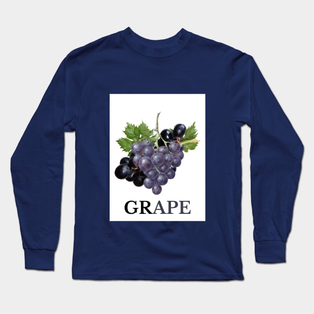 GRAPE Long Sleeve T-Shirt by wide xstreet